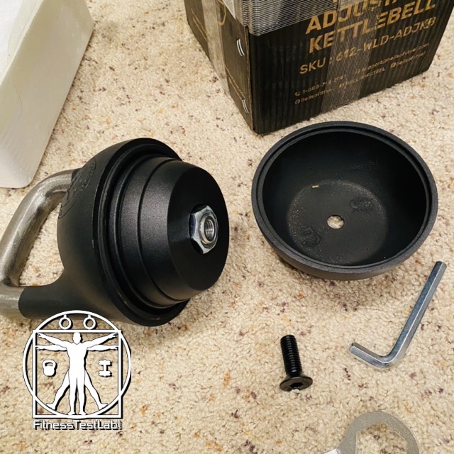 Bells of Steel Adjustable Kettlebell Components